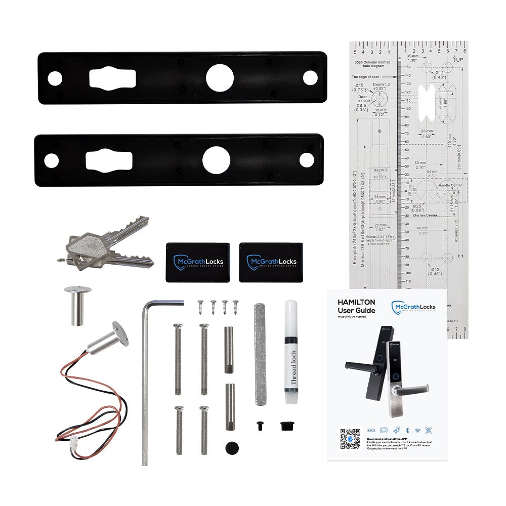 McGrath Hamilton Digital Lock With DDA Compliant Handles And 2 hour Fire Rating