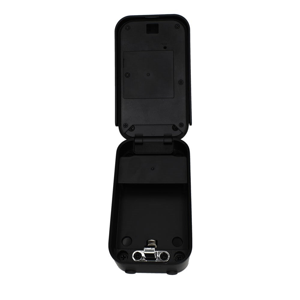 McGrath Locks Key Safe with Fingerprint, Pincode, RFID, BLE and Key Override, Black Finish