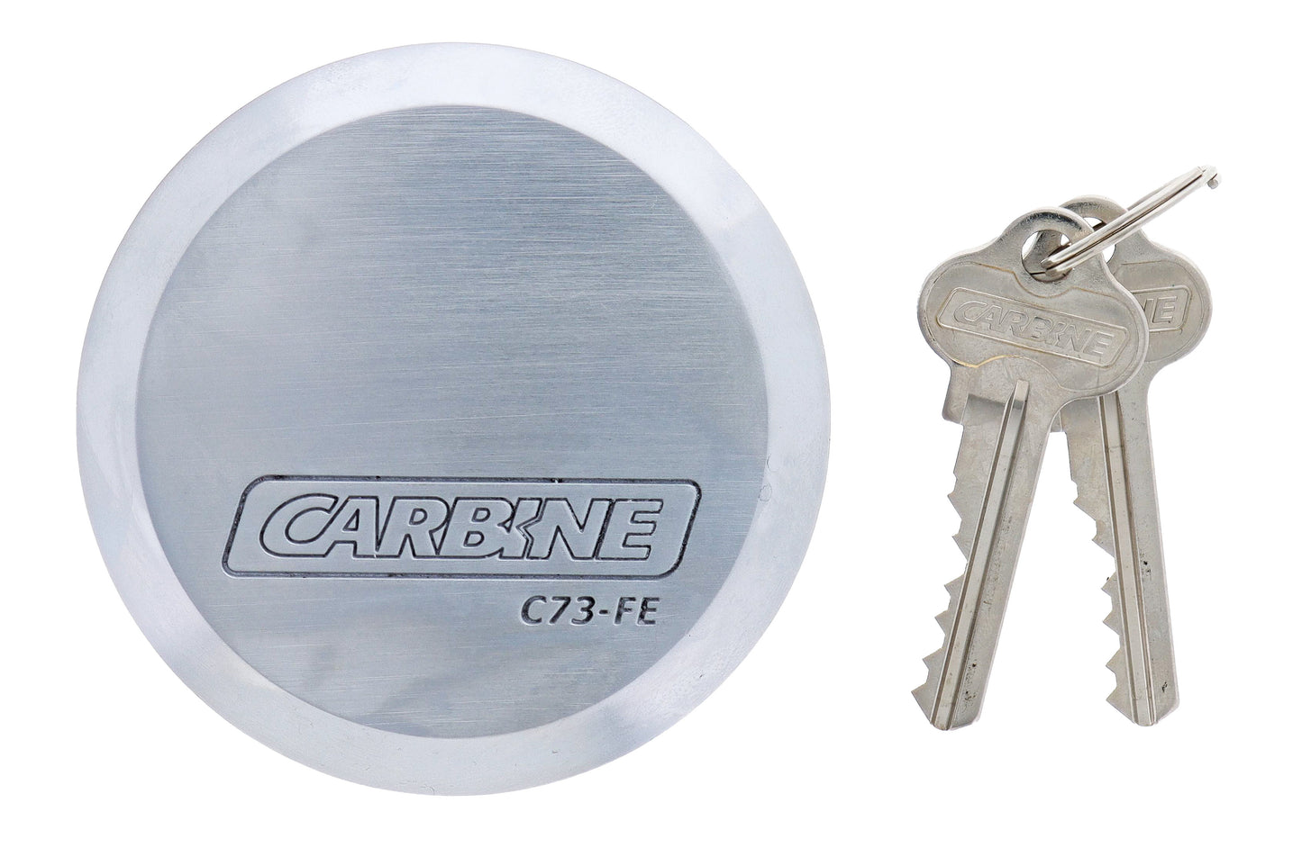 Carbine C74 Puck Padlock - Flat Back