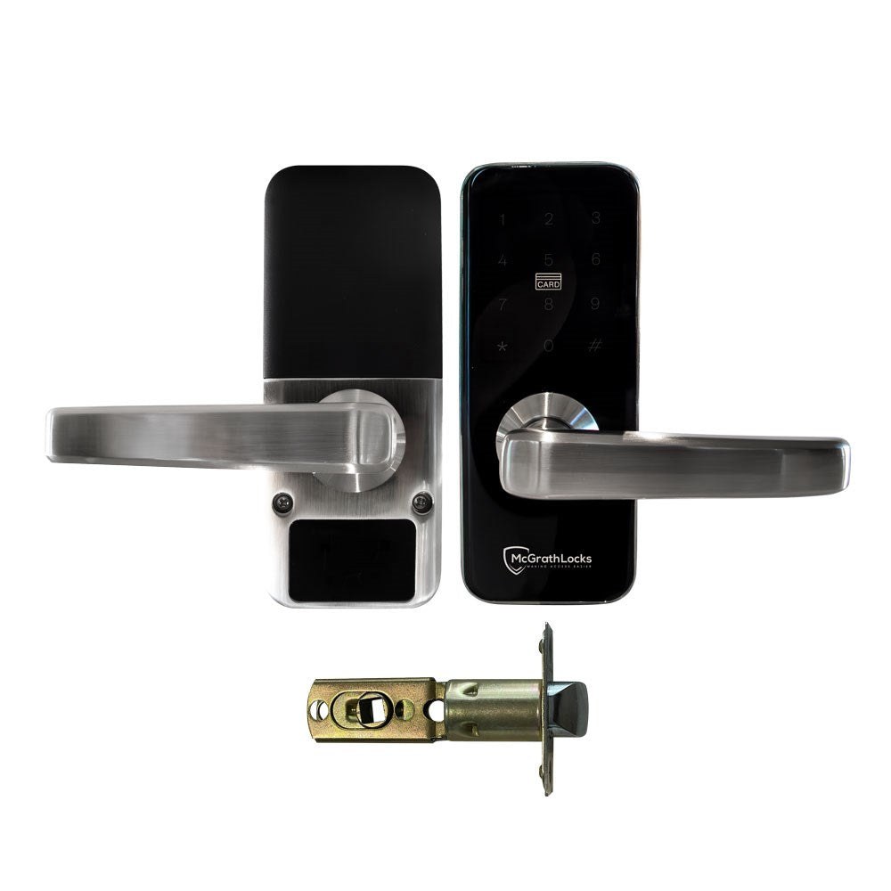McGrath Albion Digital Lock, with 60/70mm Adjustable Backset Tubular Latch
