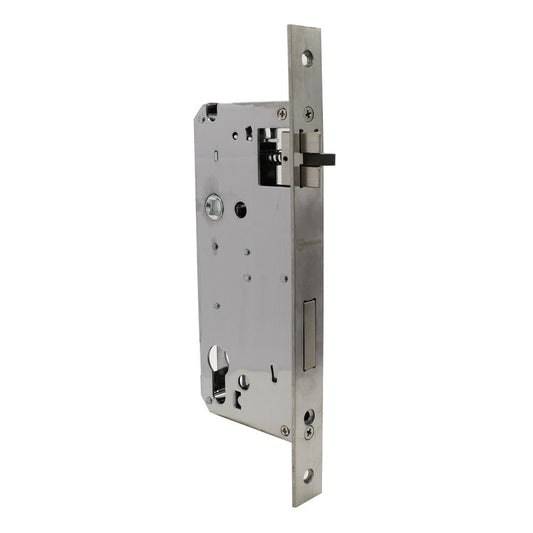 McGrath Euro Mortice Lock, 60mm Backset with 85mm Pitch, 8mm Spindle Hub, 240mm Face Plate, Suits A210, A231, A236 and NX5 Locks
