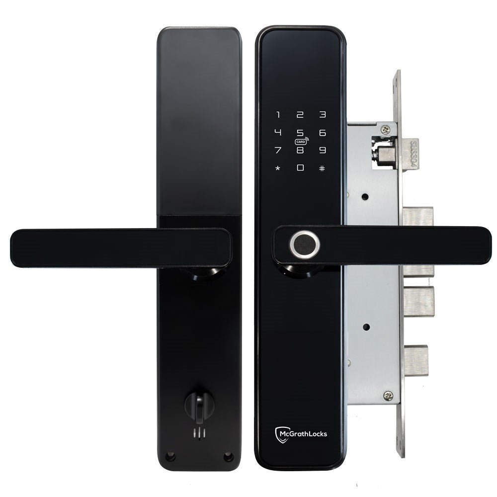 McGrath NX6 WIFI Digital Lock - With Euro Style 6068 60mm Backset Mortice Lock