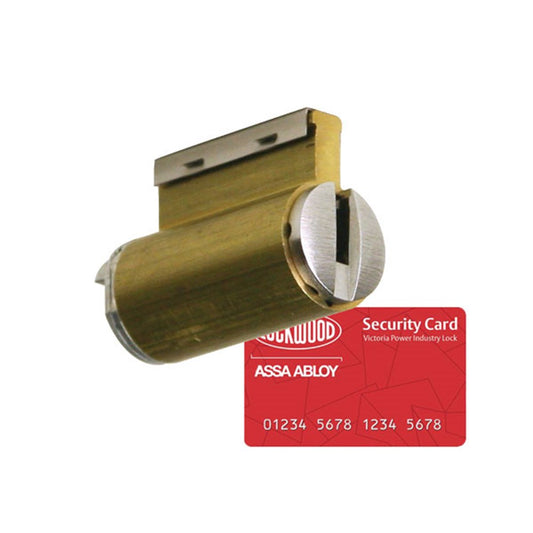Lockwood Victorian Power Industry Lock - LOCKWOOD VPIL 530 MT5 CYL SC 530PI2MT5 SC KD (1xKey 1xCard)